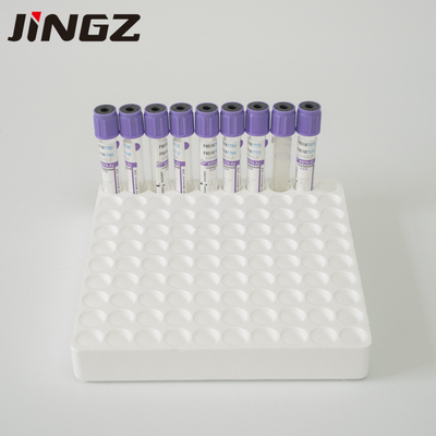 분사된 중독적인 것을 가진 PET K3 EDTA 채혈 튜브 3 밀리람베르트 13*75mm