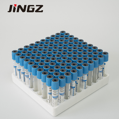 CE ISO13485 3 Ml 채혈 튜브는 푸른 구연산나트륨 튜브를 밝힙니다