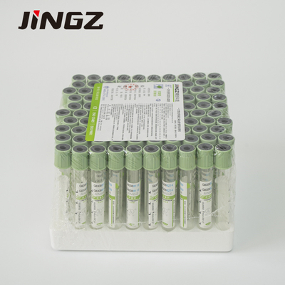 13*75mm 나트륨 헤파린 그린탑 튜브