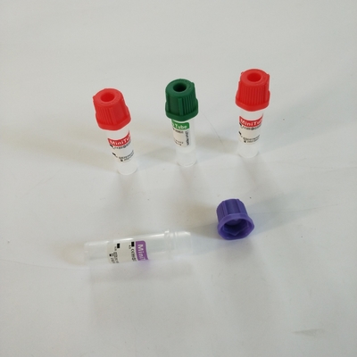 페디아트릭을 위한 녹색 캡 주변적 극소 채혈 튜브 0.25ml-1ml