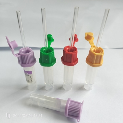 8*45mm 리?? 헤파린 미니 튜브 파이프와 함께 녹색 마이크로 비 진공 튜브