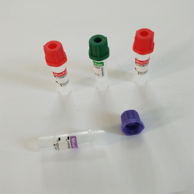 의료 진공 마이크로 혈액 수집 튜브 0. 25ml 0.5ml 1ml