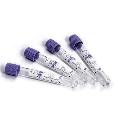 OEM ODM 브랜드  자주색계 혈액 튜브 K2edta 배큐테이너 단일 사용
