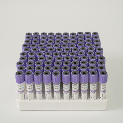 높이에 따른 혈액 검사 진공을 위한 JINGZ 0.5ml-10ml K2 EDTA 튜브