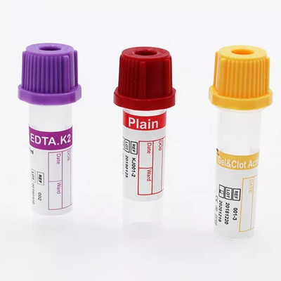 소용적 채혈은 0.25ml-1ml을 관을 답니다