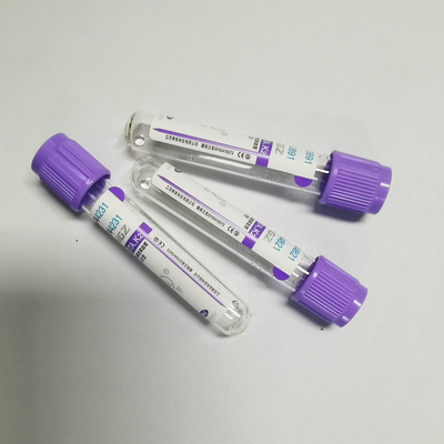 컬러 코드화된 캡과 JINGZ 0.25ml-10ml 마이크로 K3 EDTA 채혈 튜브