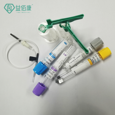 안전 홀더와 25 계측기 채혈 버터플라이 니들 2-10ml