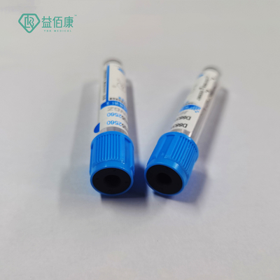 블루 나트륨 시트라트 혈액 수집 튜브 1.8ml-4.5ml