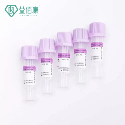 작은 작은 페디아트릭 Edta는 8*45mm PP Edta 샘플 병을 관을 답니다