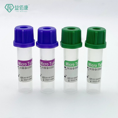 0.5ml PP 일회용 샘플 수집 튜브 라벤더 마이크로 튜브 영유아 사용