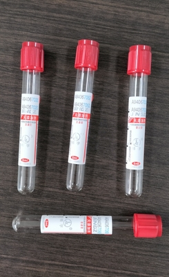 제조업체 평면 튜브 진공 혈액 샘플 수집 튜브 의료 혈액 수집 2ml3ml5ml