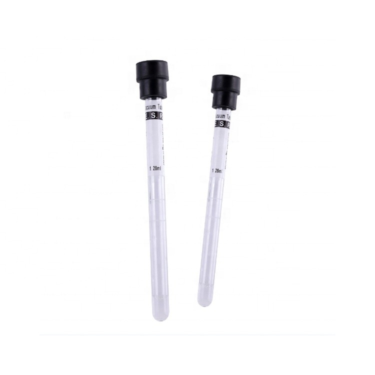 의학적 혈액 수집 튜브 E.S.R. 튜브 PET/글라스 시험 튜브 2ml-10ml