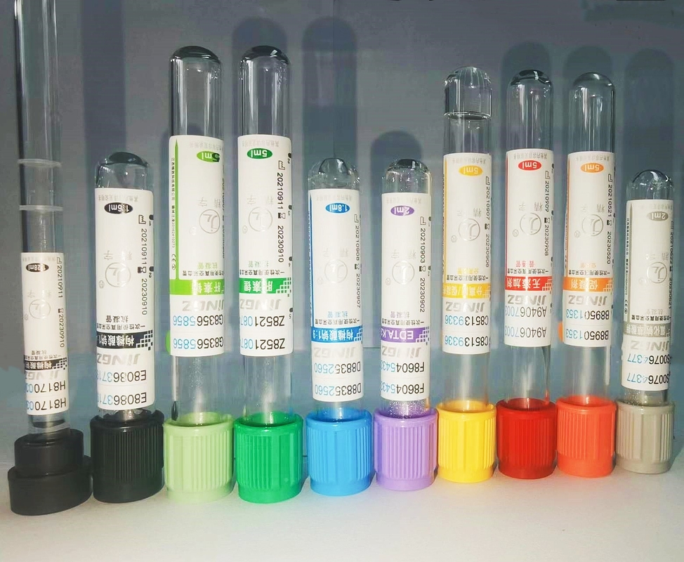 해면 비진공식 강관에 따른 진공 혈압 튜브형 0.25-10ml 능력