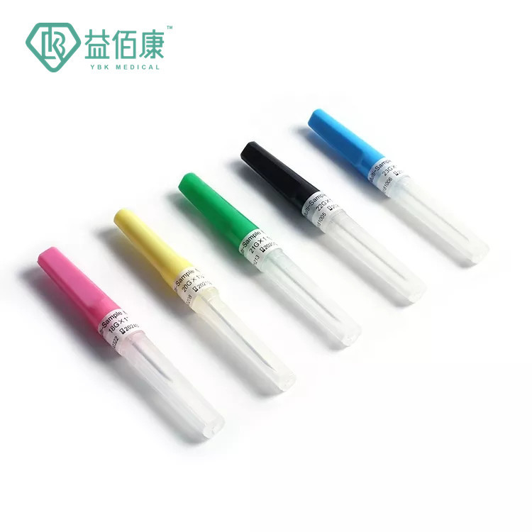 일회용 랜셋 진공 혈액 수집 다중 샘플 의료 안전 펜 바늘 18G 20G 21G 22G 23G